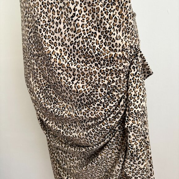 Betsy Johnson Leopard Print Dress Size 14 - Picture 4 of 6